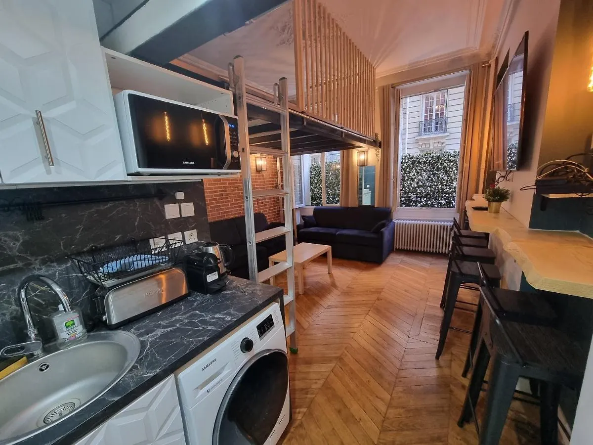 Beautiful Mini Loft Near Saint-Lazare Aparthotel Paris